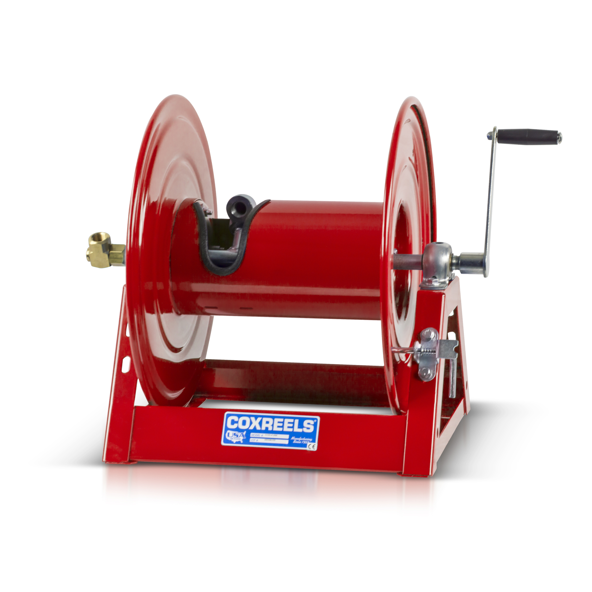 Coxreels Hand Crank Hose Reel — 3/4in. I.D., 200ft. Hose Capacity, 3000 PSI, Model# 1125-5-200-RXXX